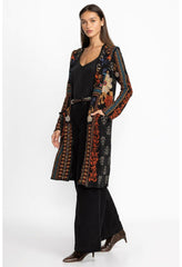 Women Outerwear | Johnny Was Biya Duster - Fabiana Black