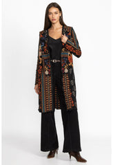 Women Outerwear | Johnny Was Biya Duster - Fabiana Black