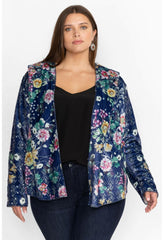 Women Outerwear | Johnny Was Bursting Echo Sherpa Jacket Bursting