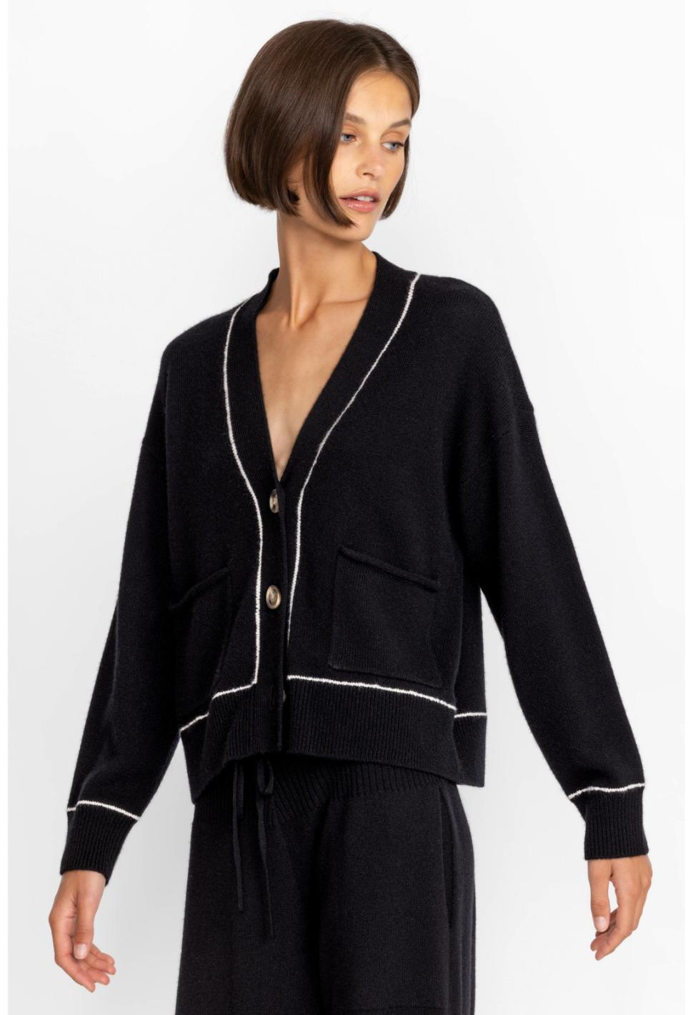 Women Outerwear | Johnny Was Calme Washable Cardigan Black Beauty