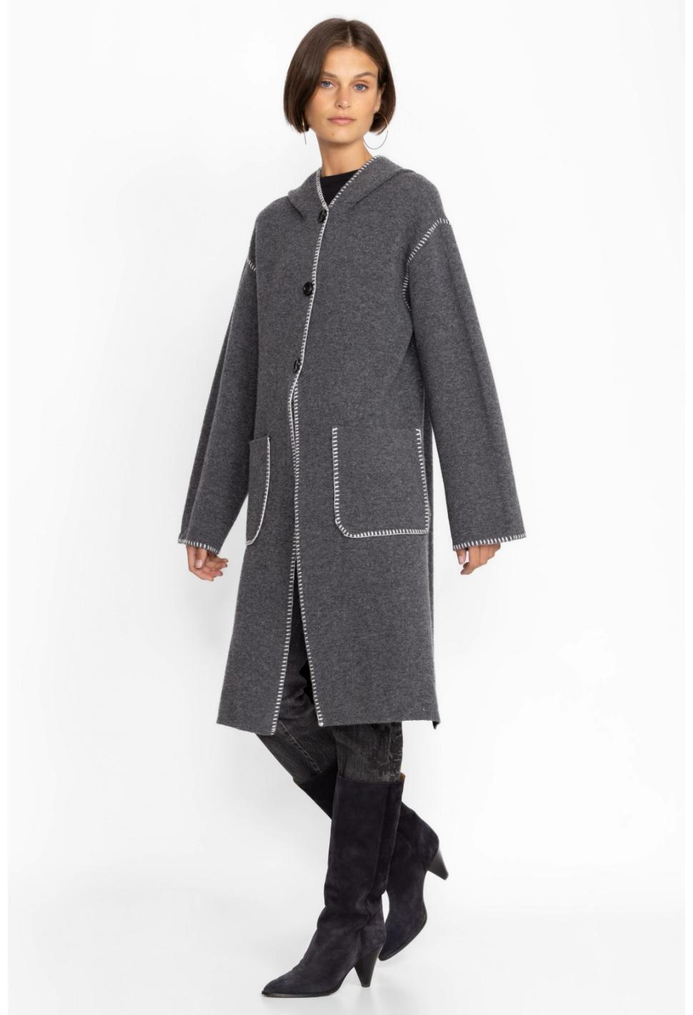Women Outerwear | Johnny Was Calme Wool Coat Black