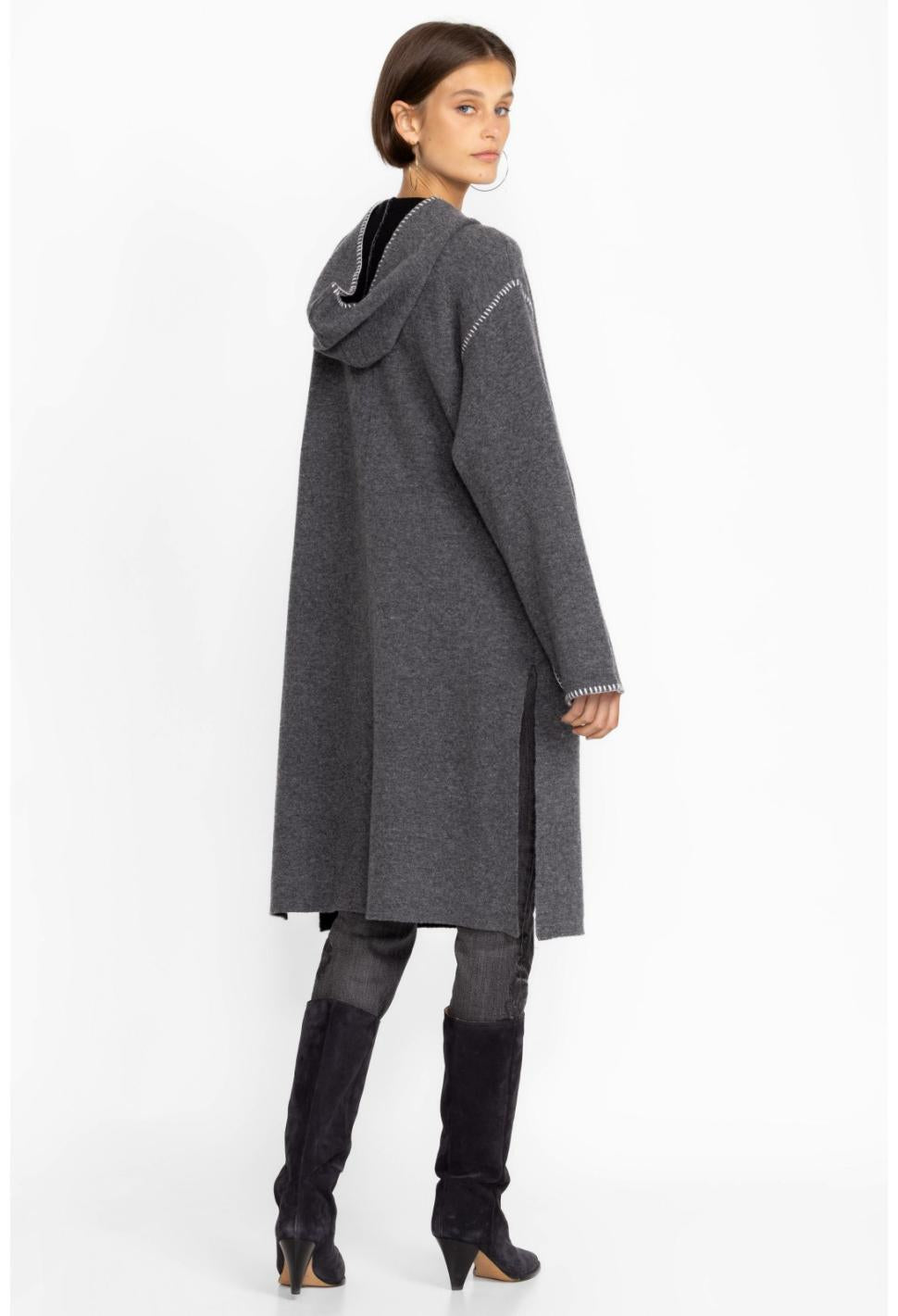 Women Outerwear | Johnny Was Calme Wool Coat Black