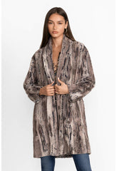 Women Outerwear | Johnny Was Foxy Faux Fur Jacket Multi