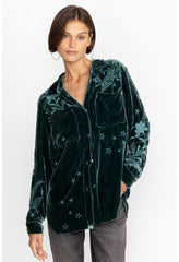Women Outerwear | Johnny Was Frankie Velvet Chore Jacket Ponderosa Pine
