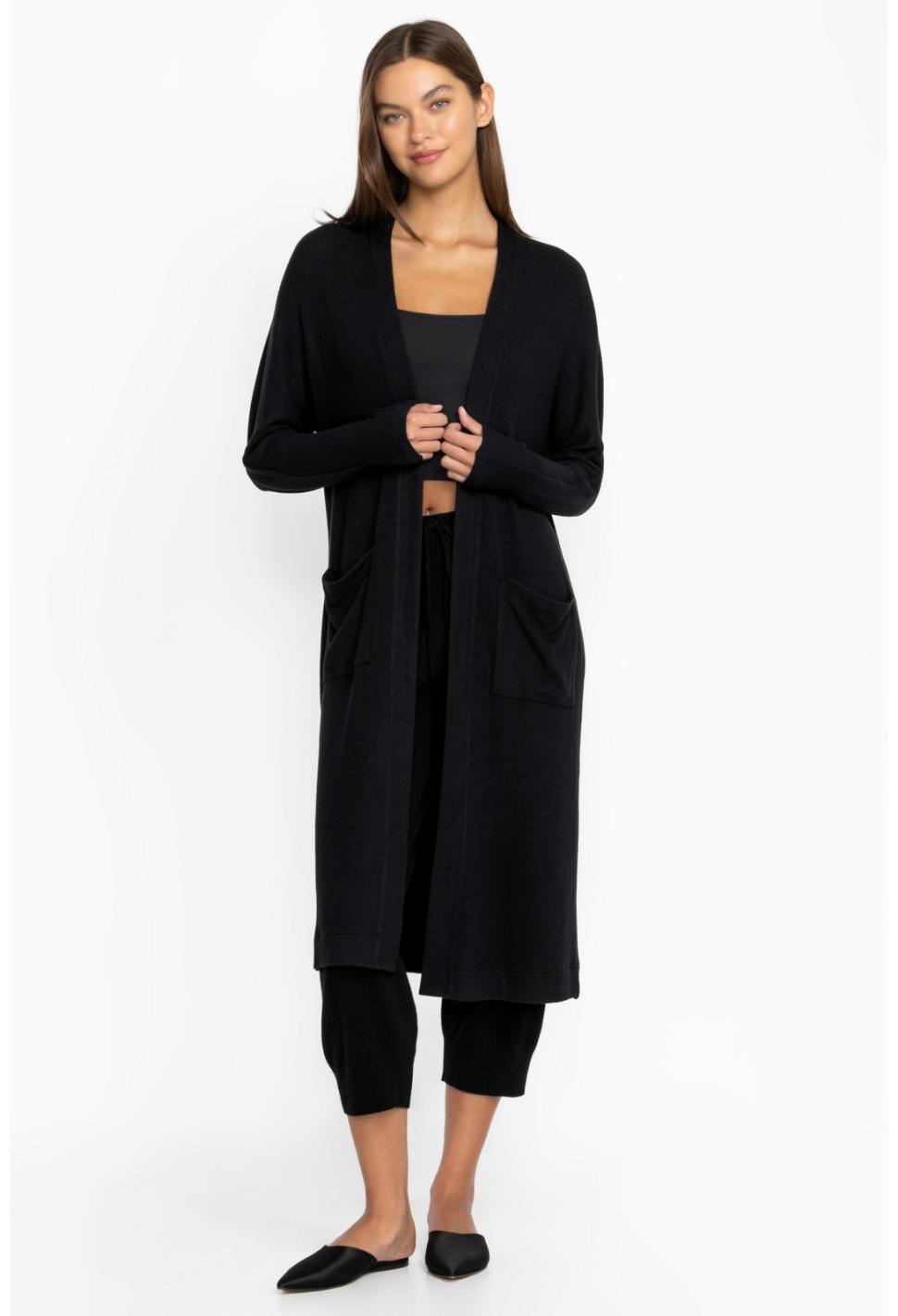 Women Outerwear | Johnny Was Hachi Kimono With Pockets Black