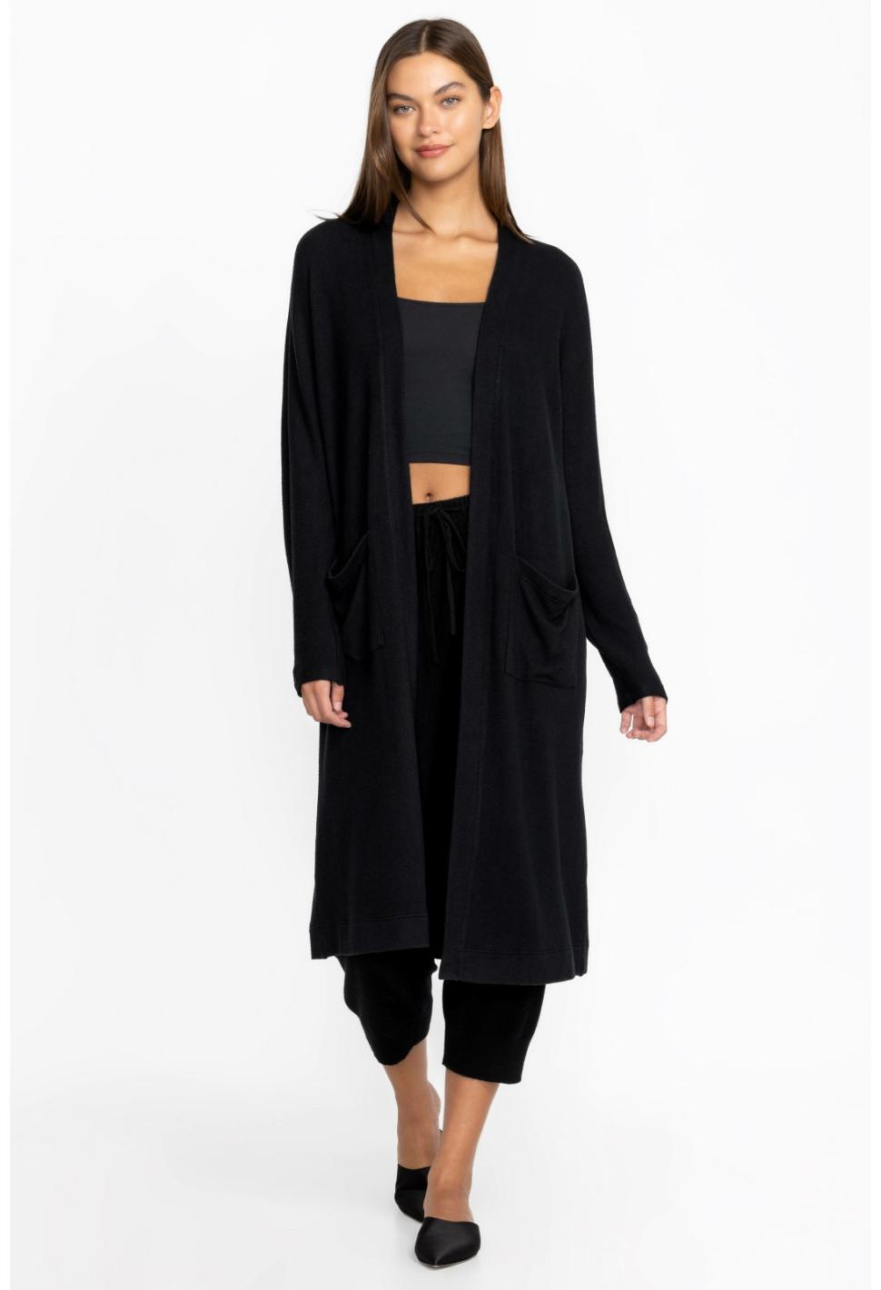 Women Outerwear | Johnny Was Hachi Kimono With Pockets Black