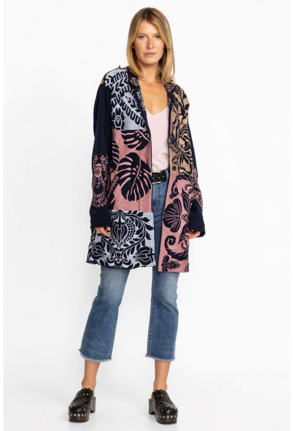 Women Outerwear | Johnny Was Harlow Jacket Navy