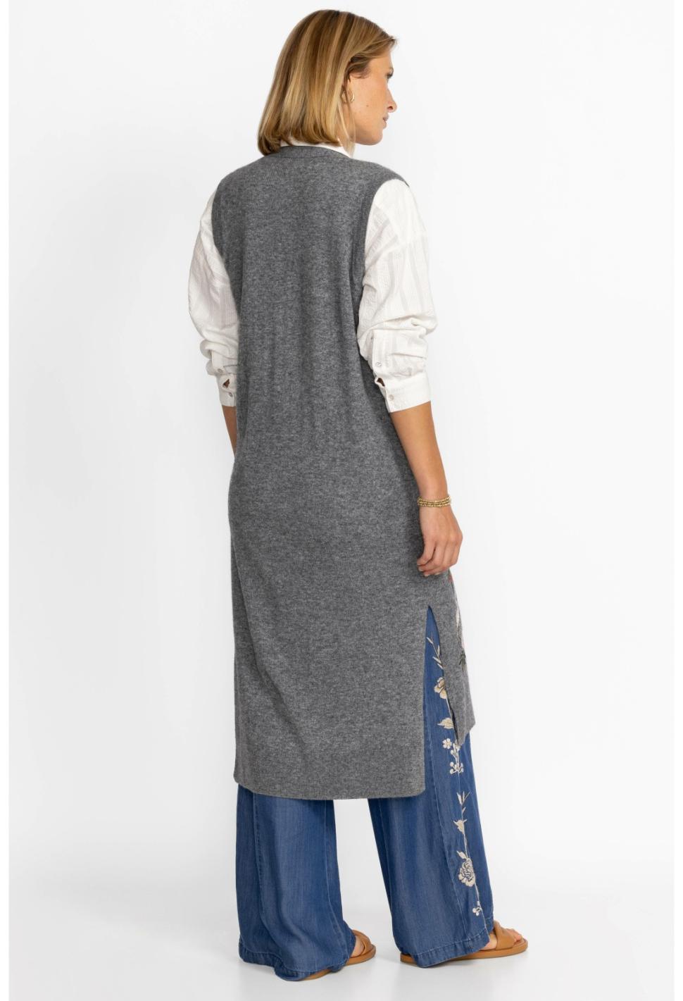 Women Outerwear | Johnny Was Heron Vest Gray