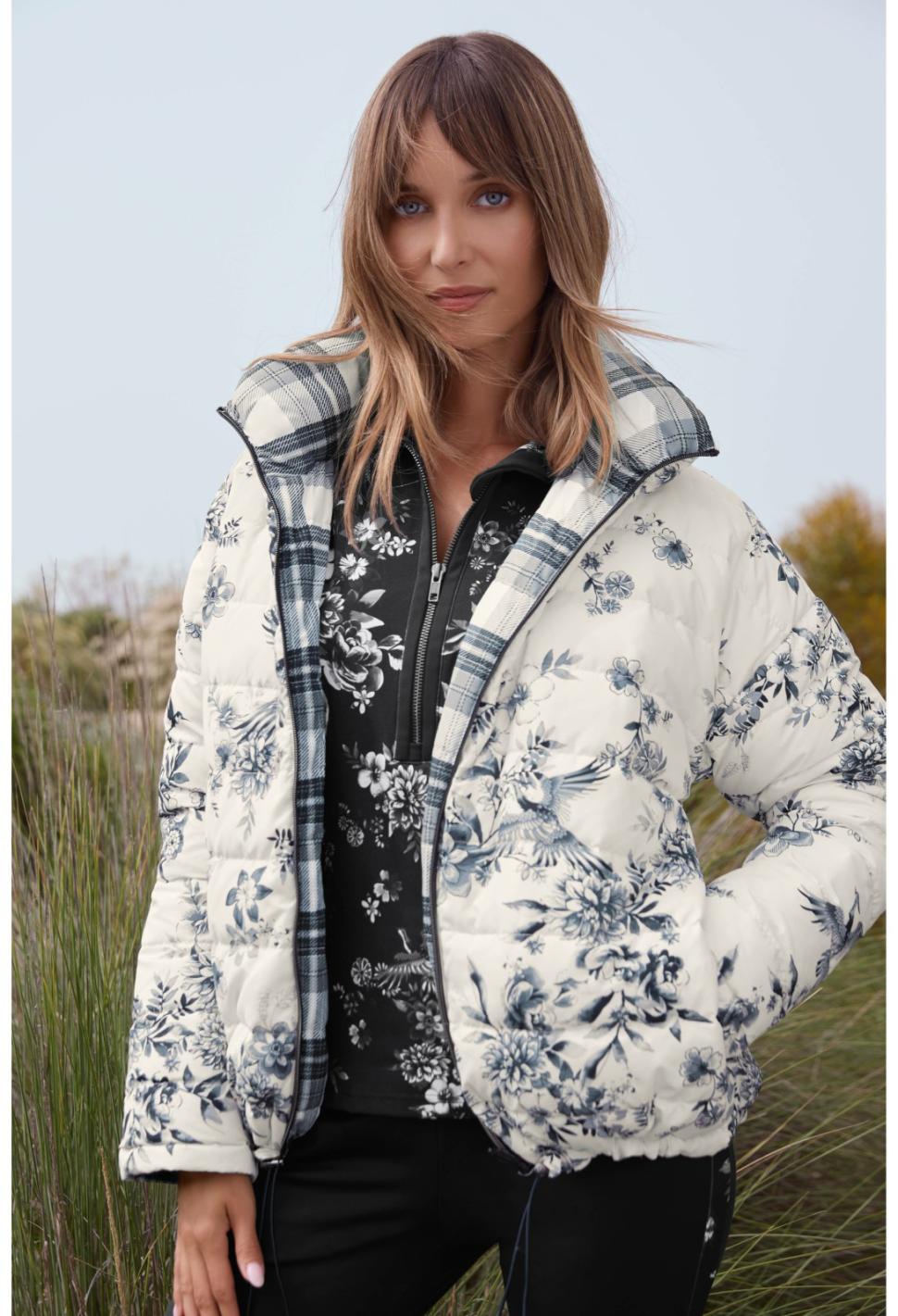 Women Outerwear | Johnny Was Ivory Dreamer Jacket Reversible Ivory Dreamer