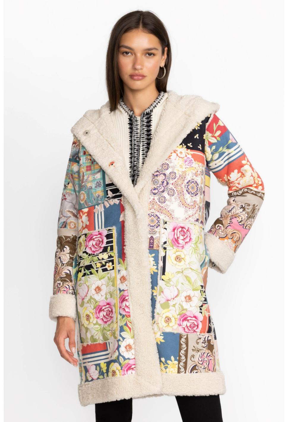 Women Outerwear | Johnny Was Kerry Suede Coat Multi