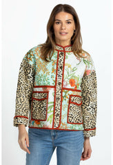 Women Outerwear | Johnny Was Liliana Quilted Patch Pocket Jacket Liliana