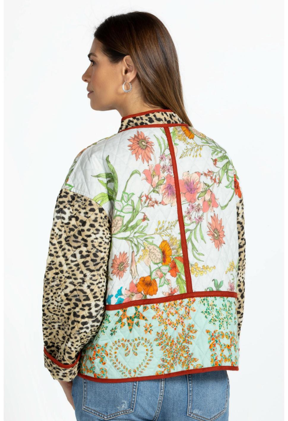 Women Outerwear | Johnny Was Liliana Quilted Patch Pocket Jacket Liliana