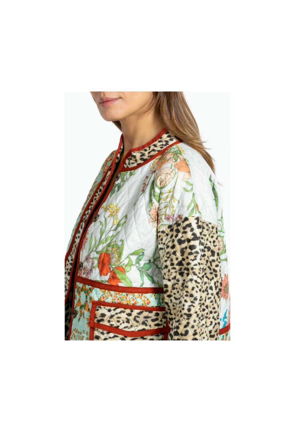 Women Outerwear | Johnny Was Liliana Quilted Patch Pocket Jacket Liliana