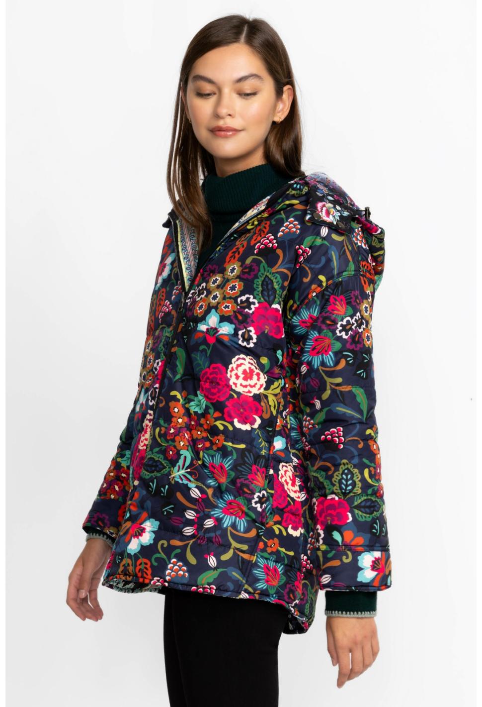 Women Outerwear | Johnny Was Mauri Puffer Jacket (Reversible) Multi