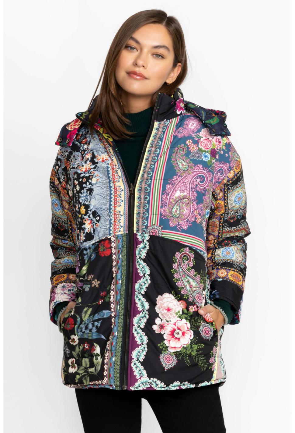 Women Outerwear | Johnny Was Mauri Puffer Jacket (Reversible) Multi