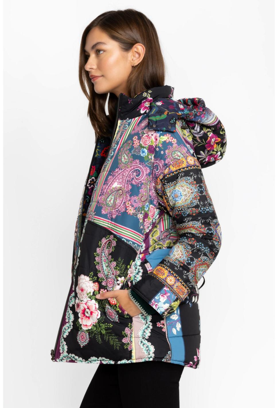 Women Outerwear | Johnny Was Mauri Puffer Jacket (Reversible) Multi