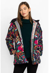 Women Outerwear | Johnny Was Mauri Puffer Jacket (Reversible) Multi
