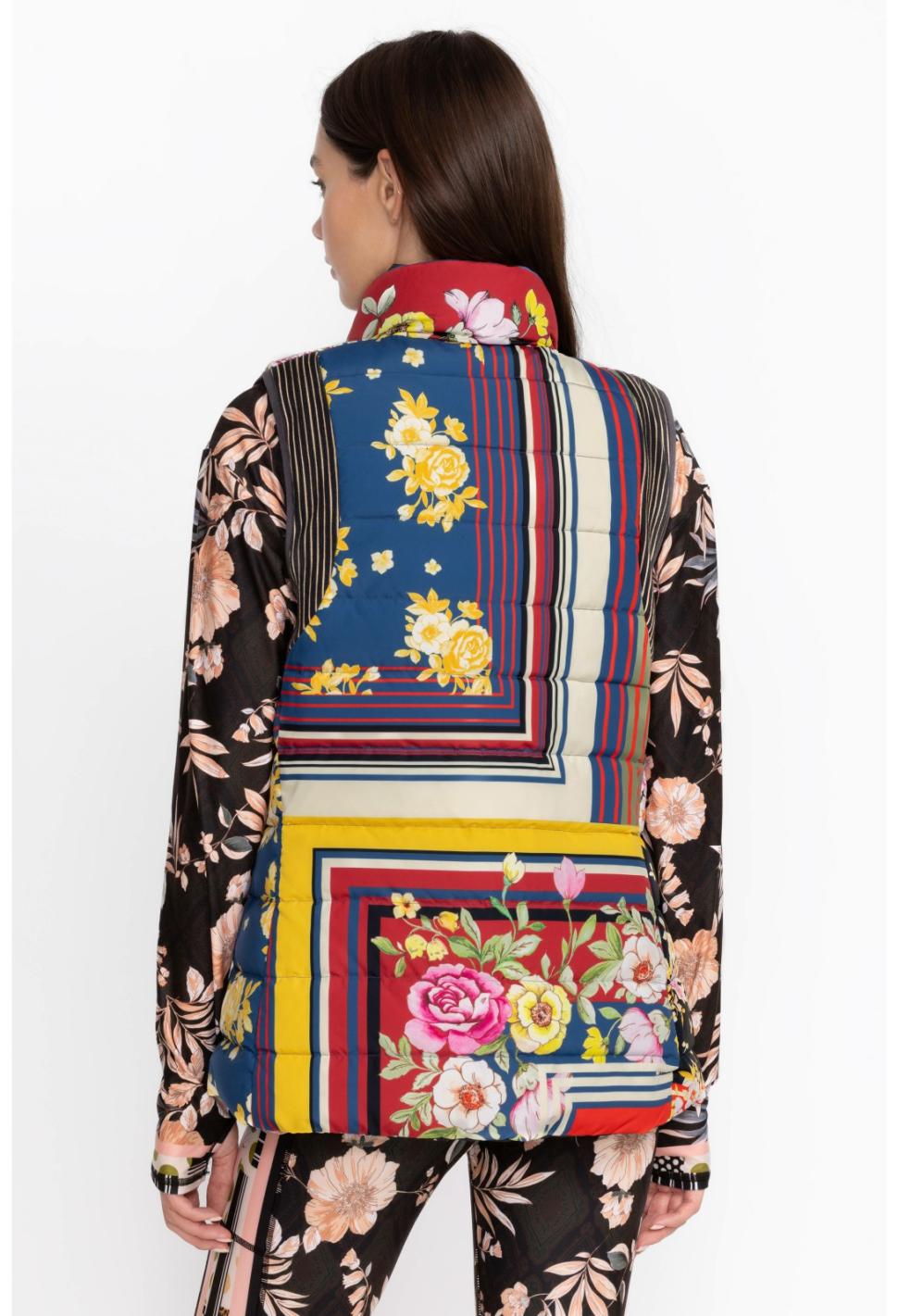 Women Outerwear | Johnny Was Nido Wonderland Vest Reversible Nido