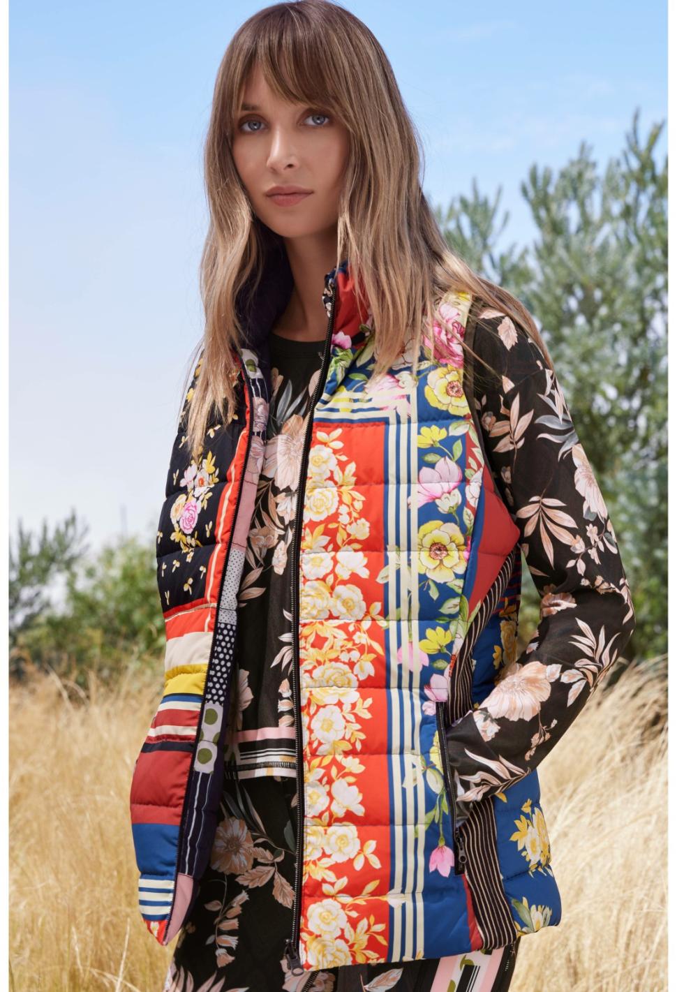 Women Outerwear | Johnny Was Nido Wonderland Vest Reversible Nido