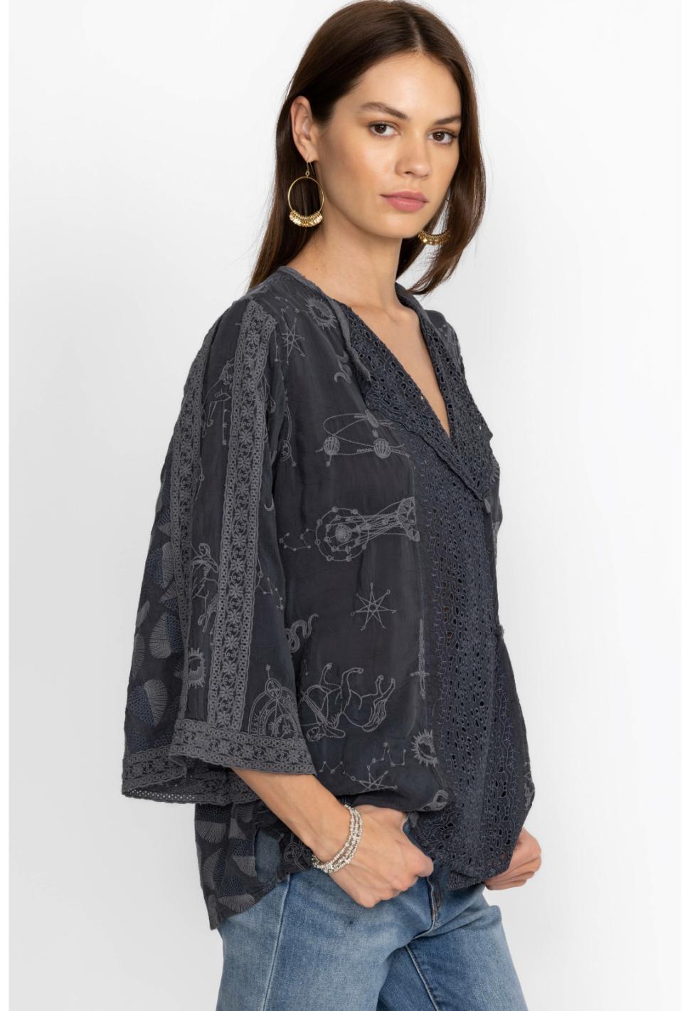 Women Outerwear | Johnny Was Pine Cruise Jacket Graphite