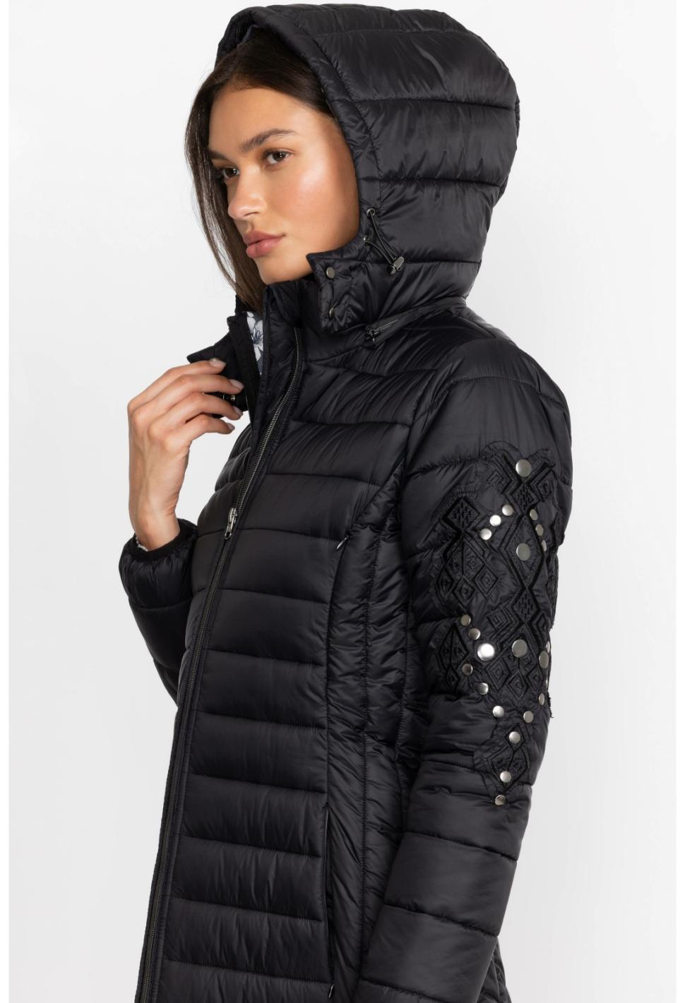 Women Outerwear | Johnny Was Sano Ski Puffer Coat Black