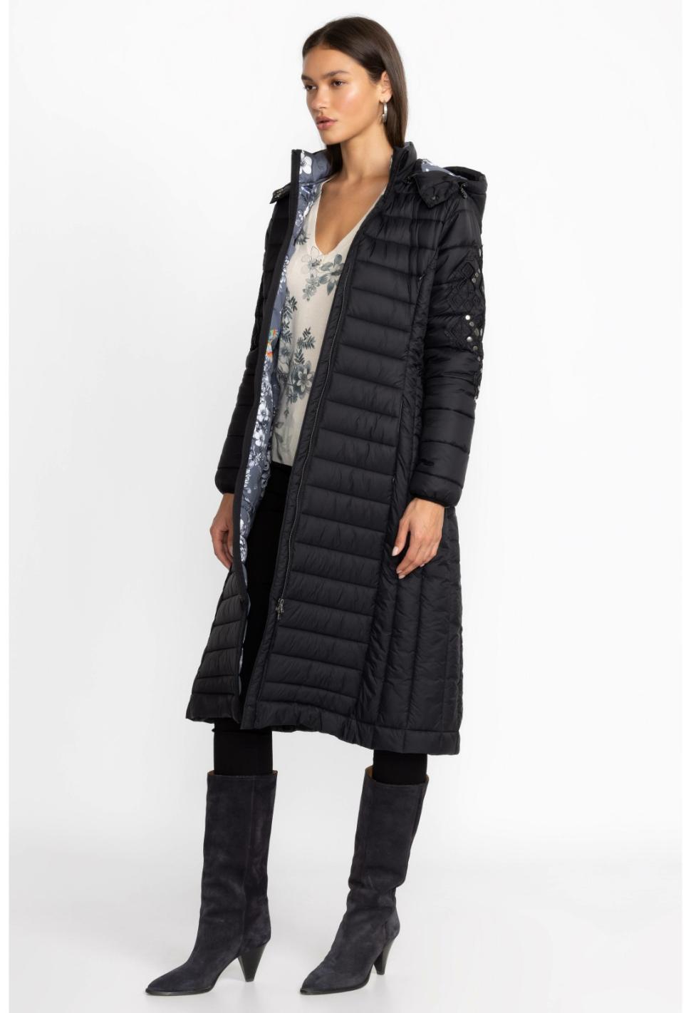 Women Outerwear | Johnny Was Sano Ski Puffer Coat Black