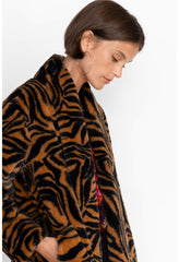 Women Outerwear | Johnny Was Sonora Faux Fur Long Coat Sonora