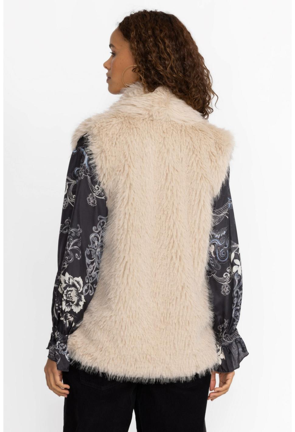 Women Outerwear | Johnny Was Topper Faux Fur Vest Multi