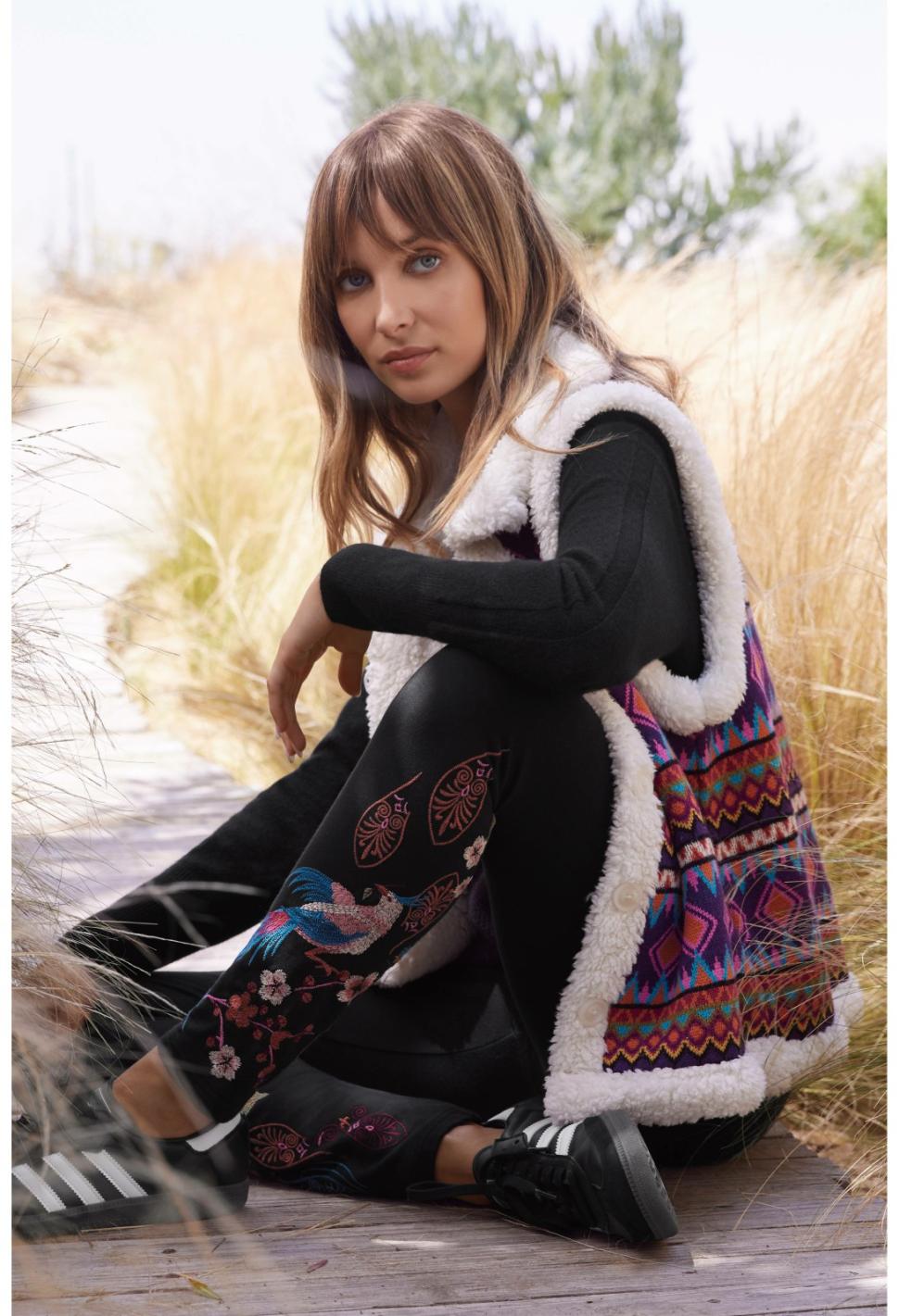 Women Outerwear | Johnny Was Yuya Sherpa Reversible Vest Multi