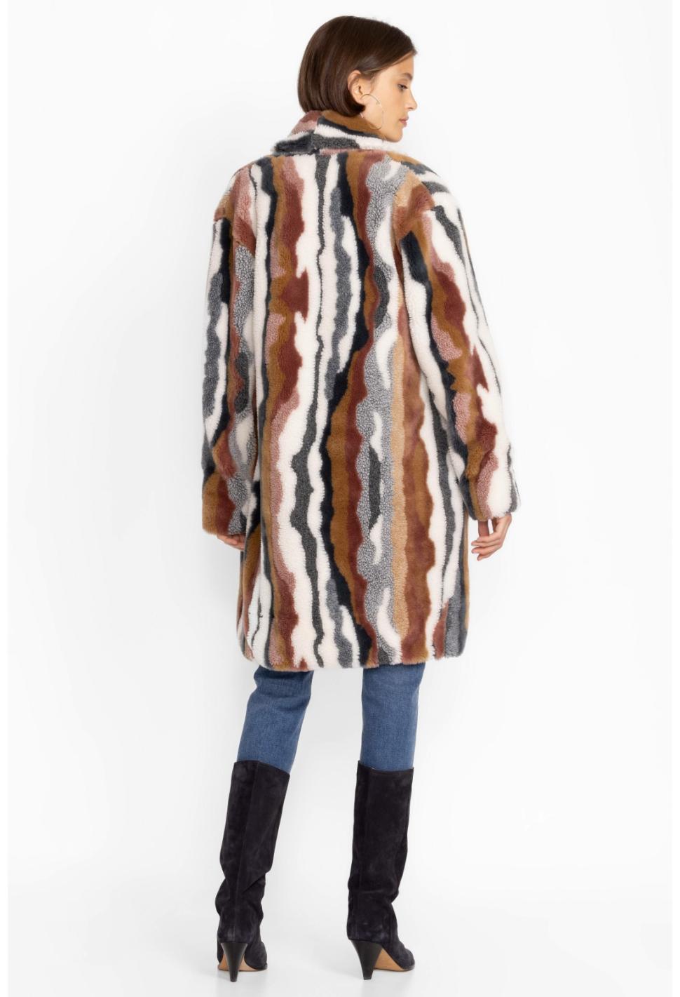 Women Outerwear | Johnny Was Ziggy Faux Fur Coat Multi