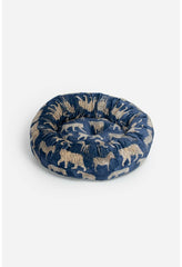 Women Pet Accessories | Johnny Was Blue Tiger Small Dog Bed Blue Tiger