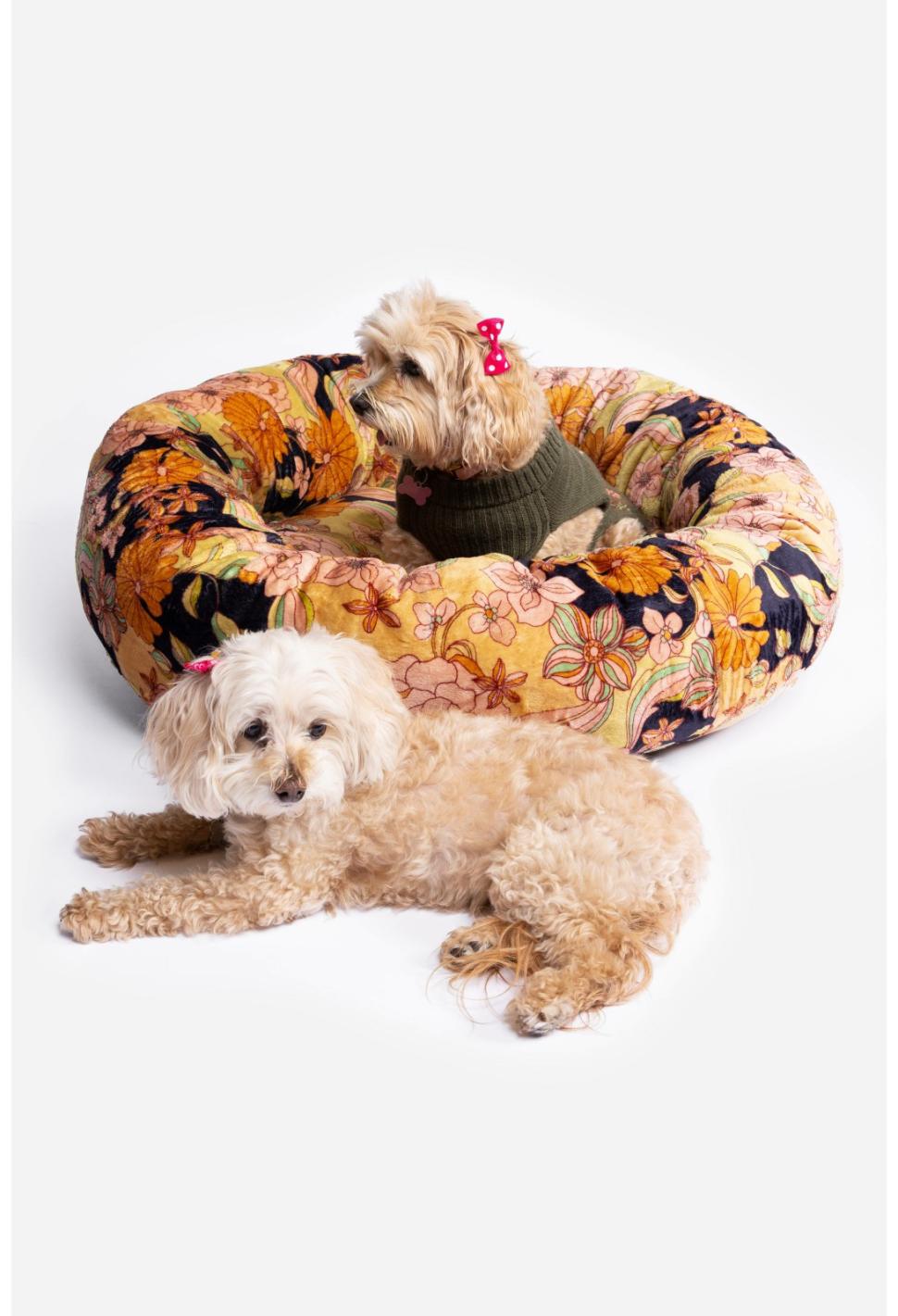 Women Pet Accessories | Johnny Was Wonder Years Large Dog Bed Wonderyears