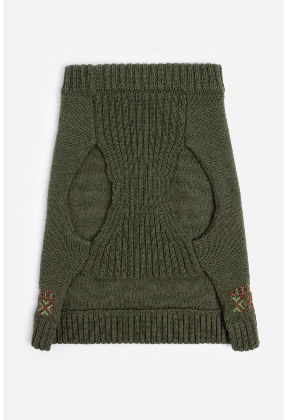 Women Pet Accessories | Johnny Was Zuzu Embroidered Dog Sweater Black