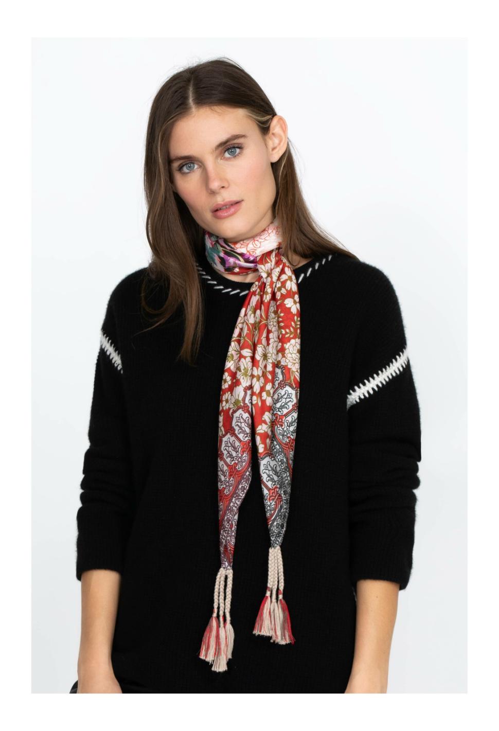 Women Scarves | Johnny Was Block Scarf Multi