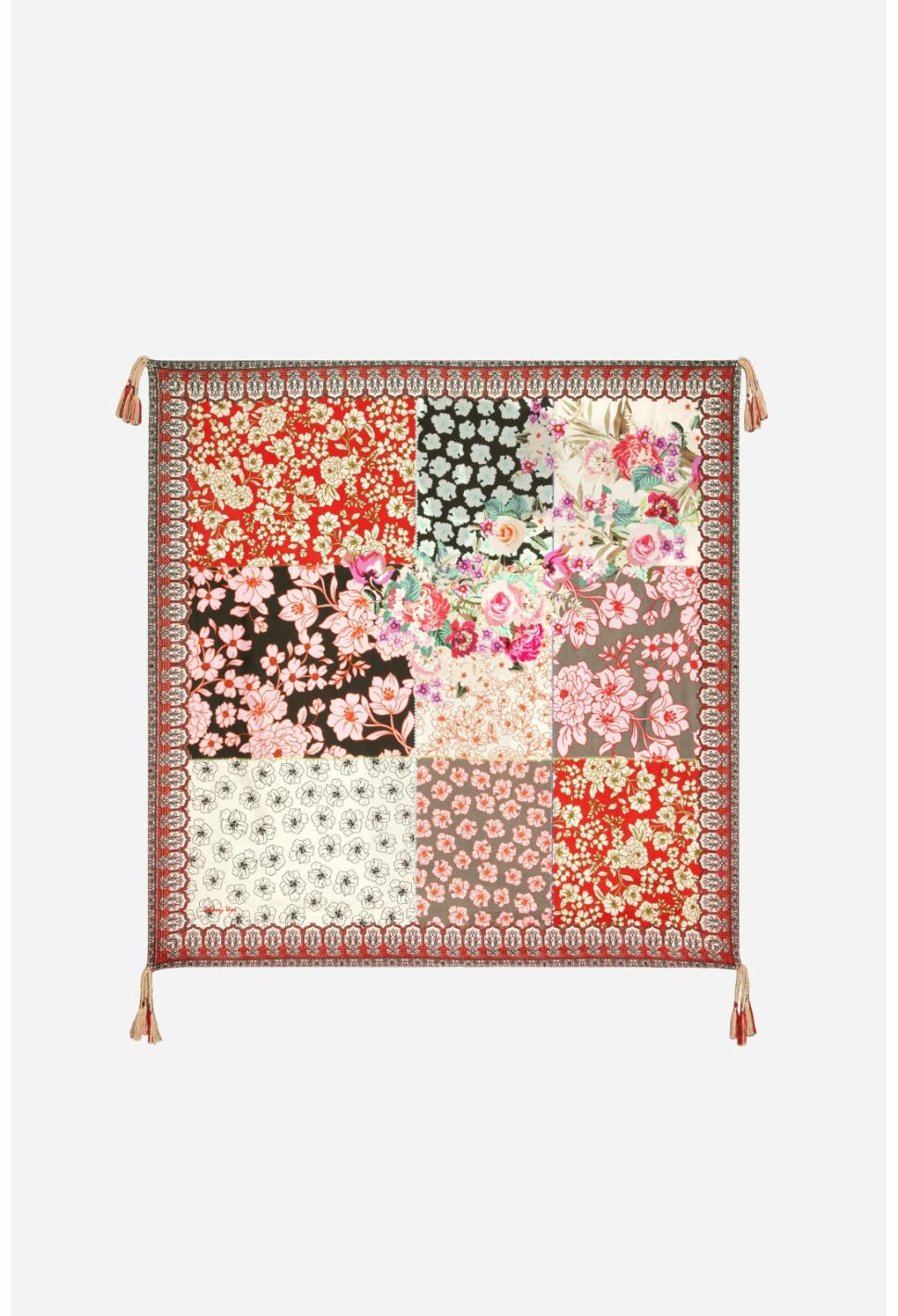 Women Scarves | Johnny Was Block Scarf Multi