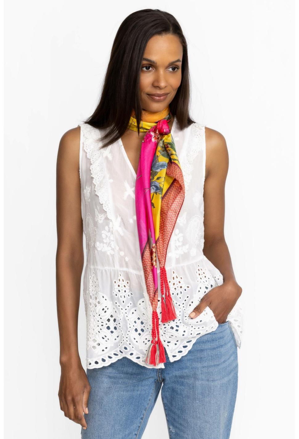 Women Scarves | Johnny Was Emboy Scarf Emboy