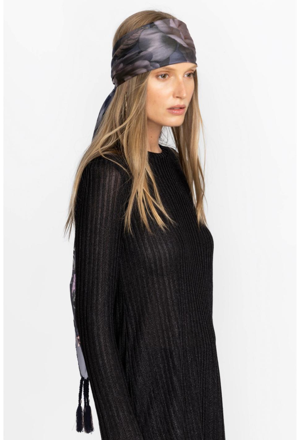 Women Scarves | Johnny Was Grey Scarf Gray