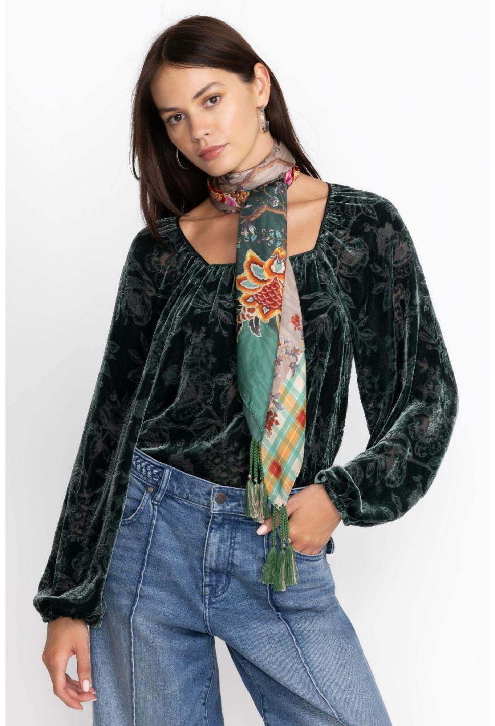 Women Scarves | Johnny Was Orizaba Scarf Orizaba