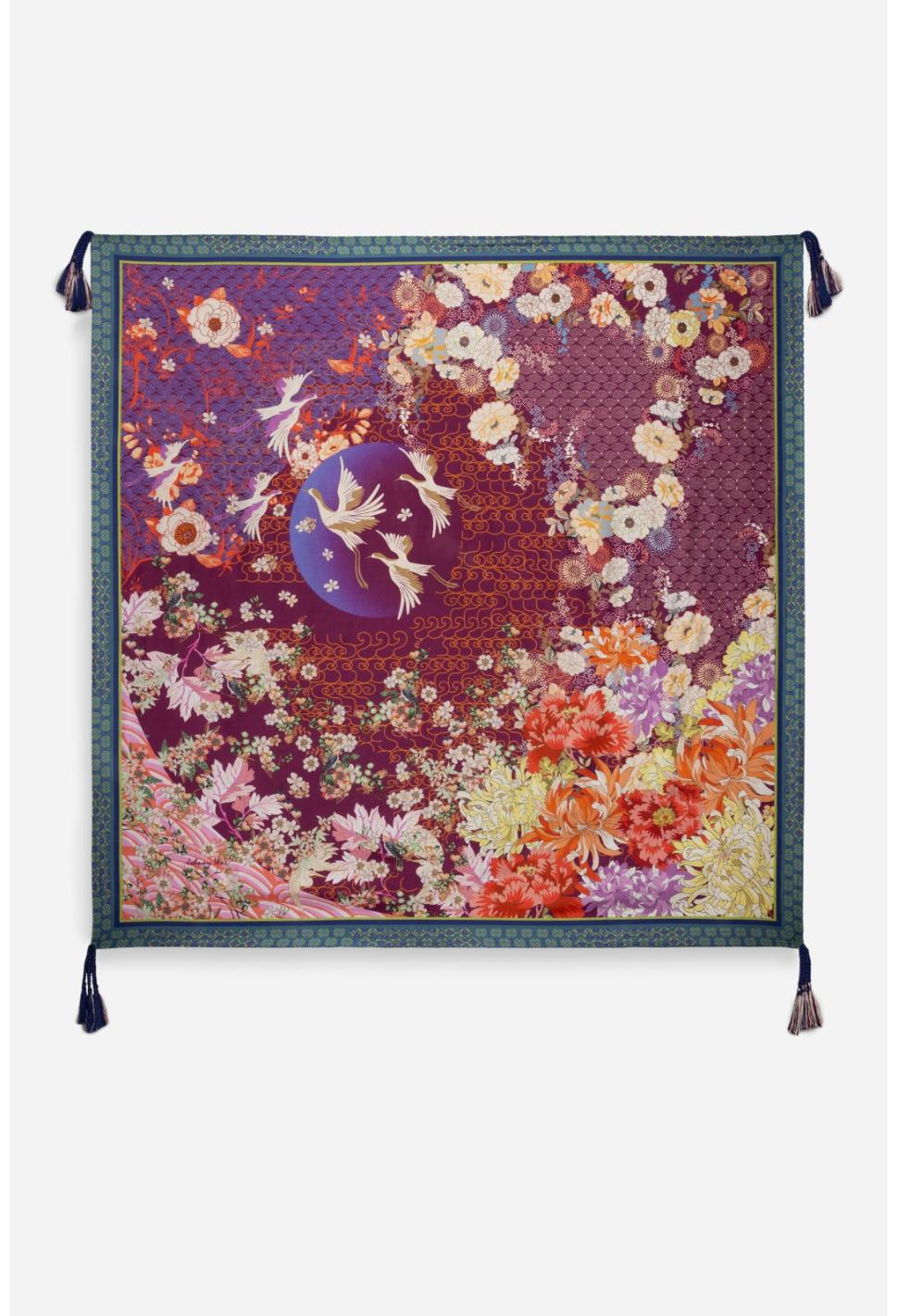 Women Scarves | Johnny Was Phoenix Scarf Phoenix