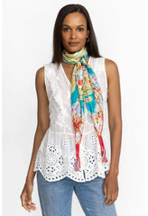 Women Scarves | Johnny Was Rivoray Scarf Rivoray