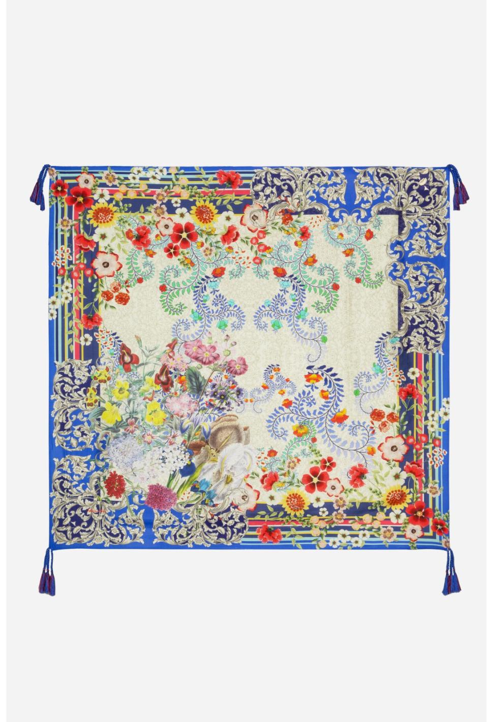 Women Scarves | Johnny Was Wild Flower Scarf Multi