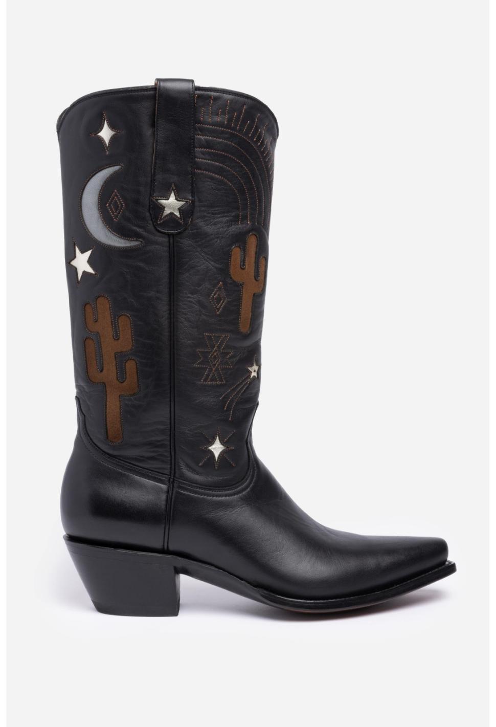 Women Shoes | Johnny Was Desert Cowboy Boot Black