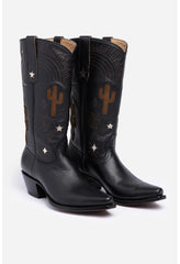 Women Shoes | Johnny Was Desert Cowboy Boot Black