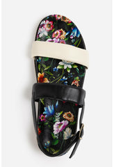 Women Shoes | Johnny Was Double Band Sandal Ombre Garden