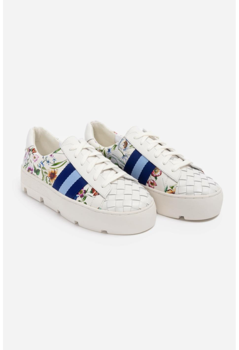 Women Shoes | Johnny Was Downtown Fiska Sneaker White