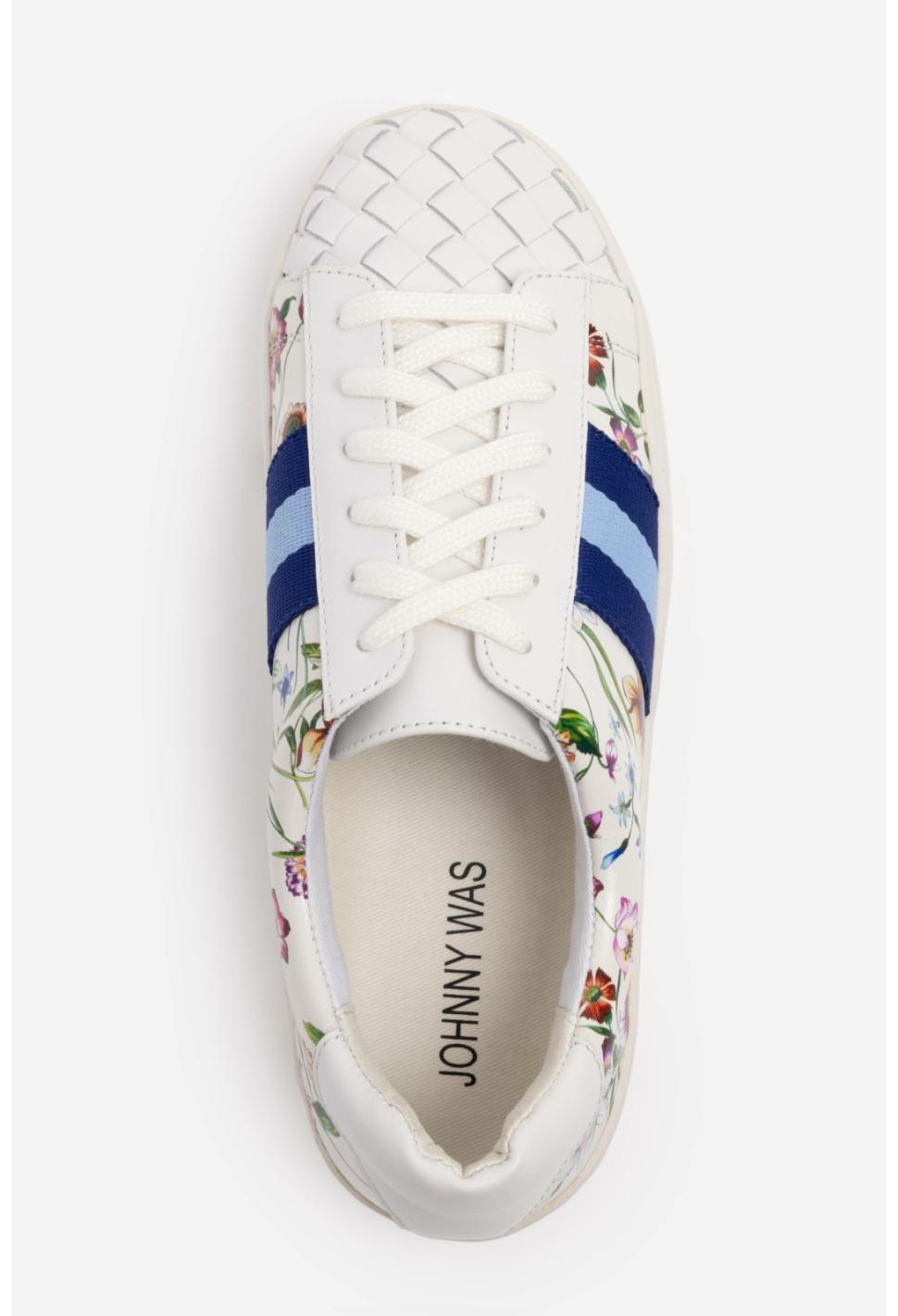 Women Shoes | Johnny Was Downtown Fiska Sneaker White