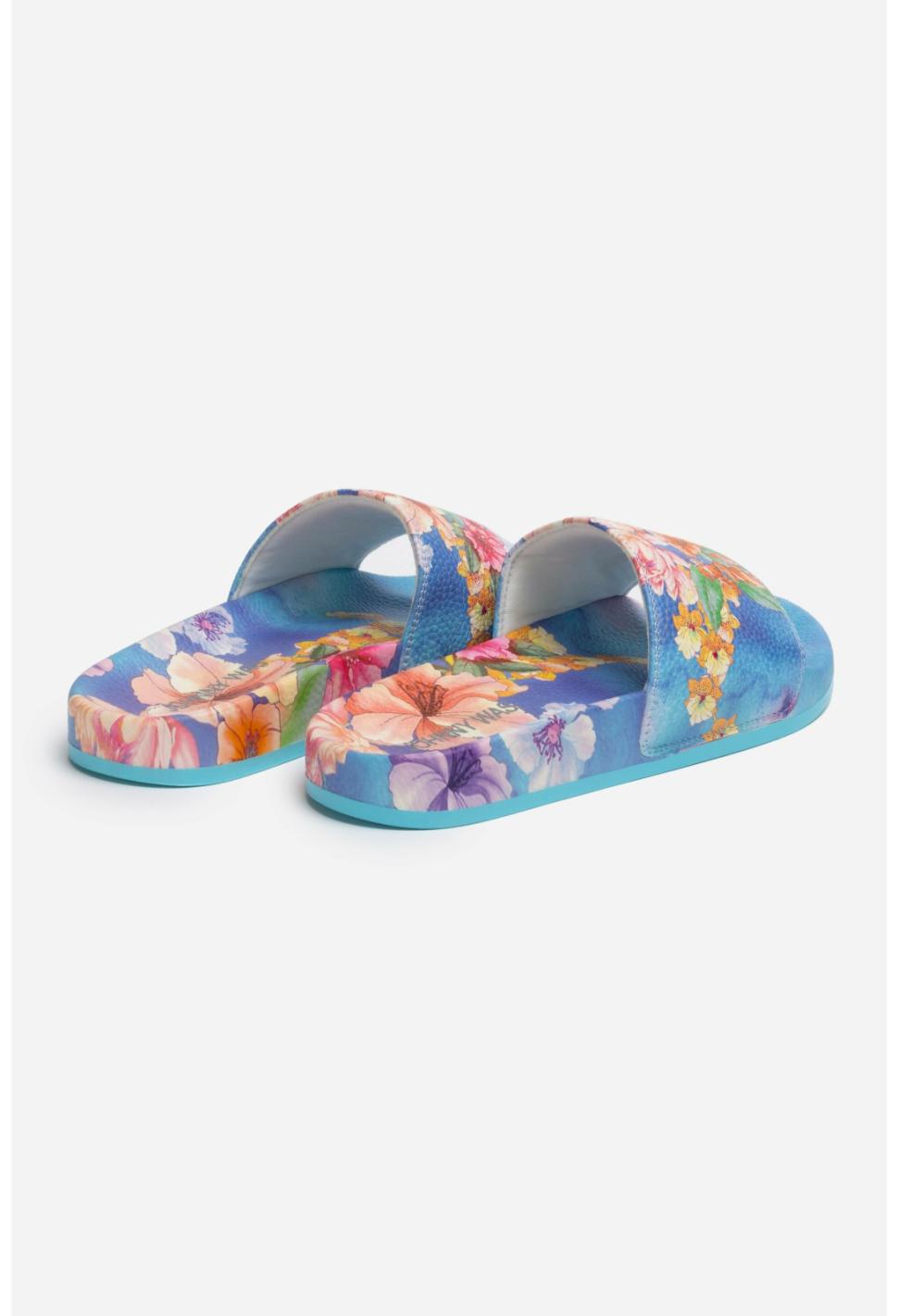 Women Shoes | Johnny Was Ojai Sandal - Blue Blue