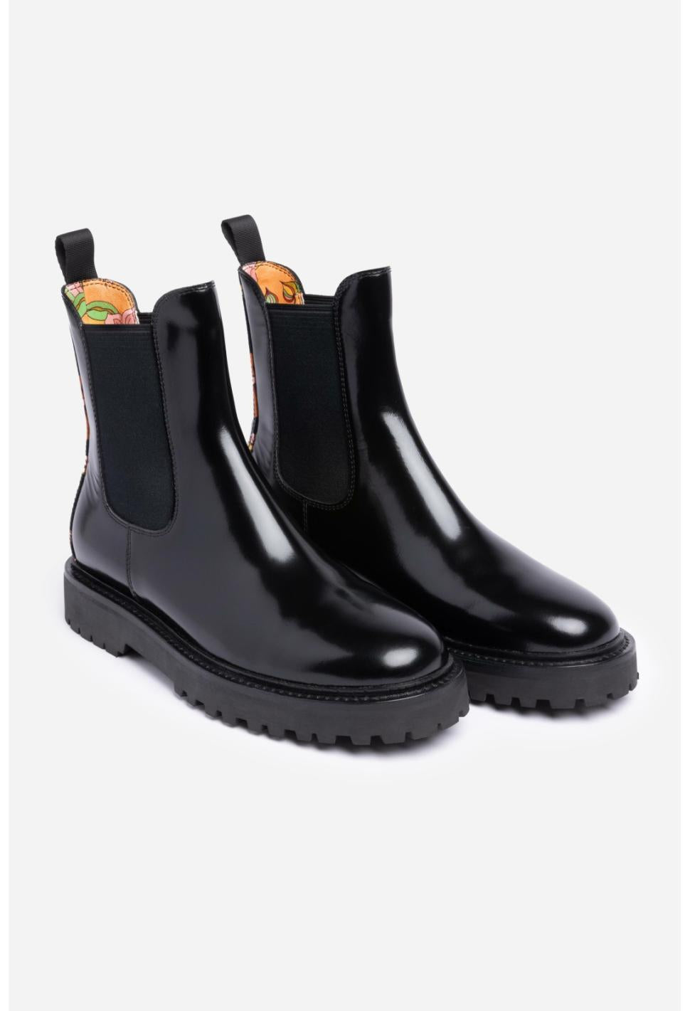 Women Shoes | Johnny Was Tate Chelsea Boot Black