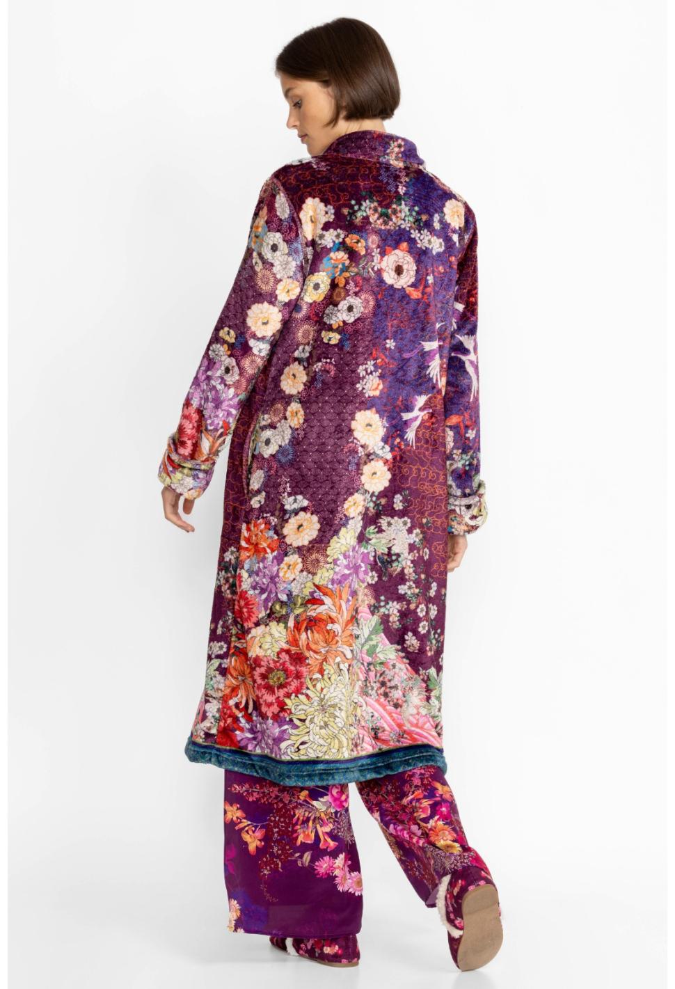 Women Sleepwear | Johnny Was Phoenix Zip Up Robe Phoenix