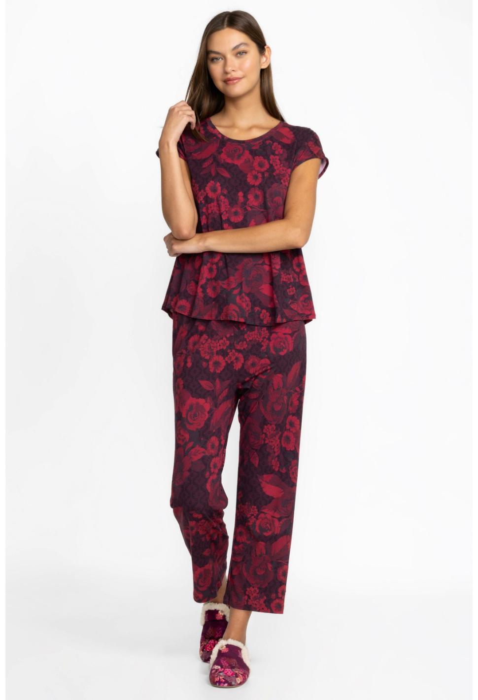 Women Sleepwear | Johnny Was The Bobbie Crop Set Carrie